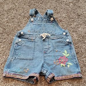 Girls Baby Gap overalls